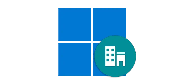 Иконка Windows 11 управляемая организацией