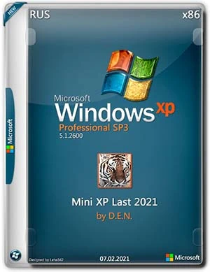 Windows XP Professional SP3 x86 VL (MiniXP 2021)
